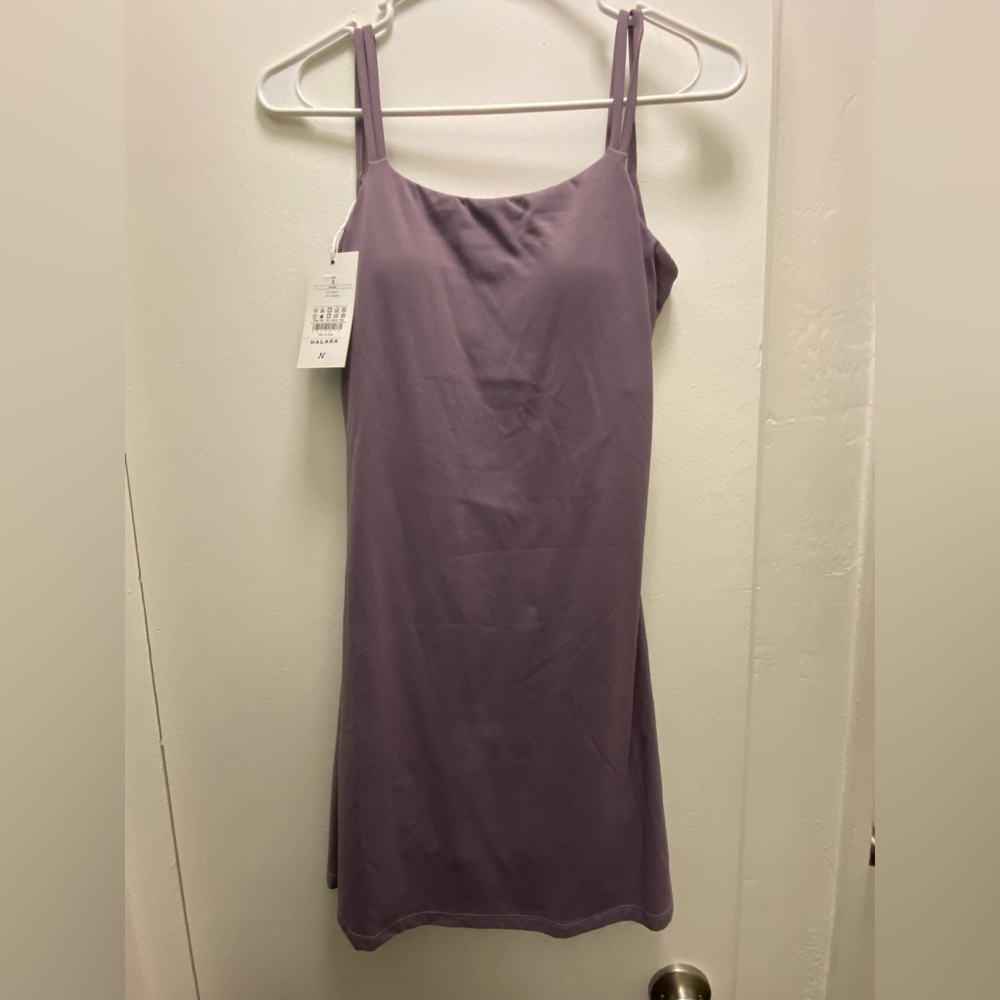 NWT Halara S Athletic Twist Back Dress